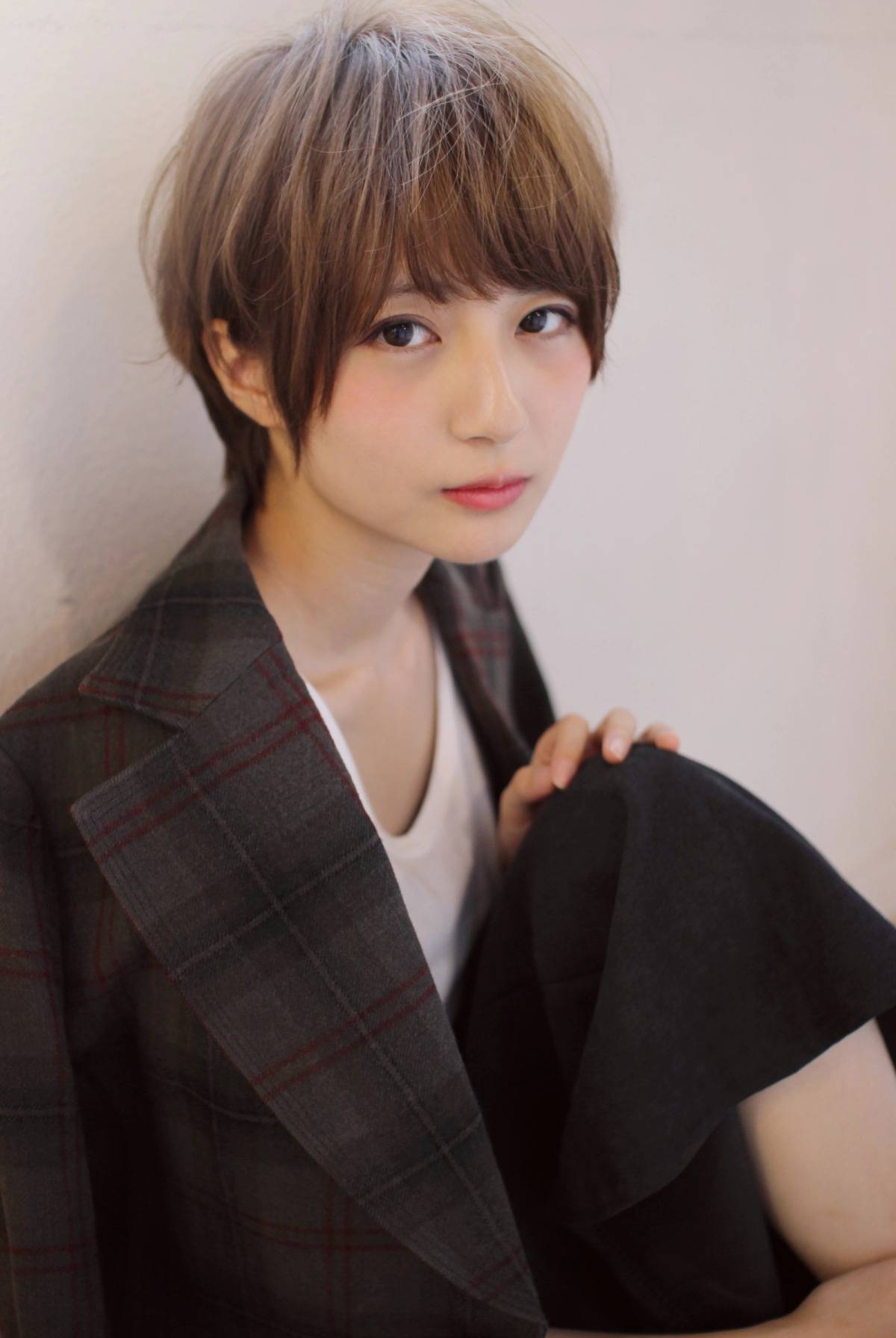 ほつれ感ひし形ショート