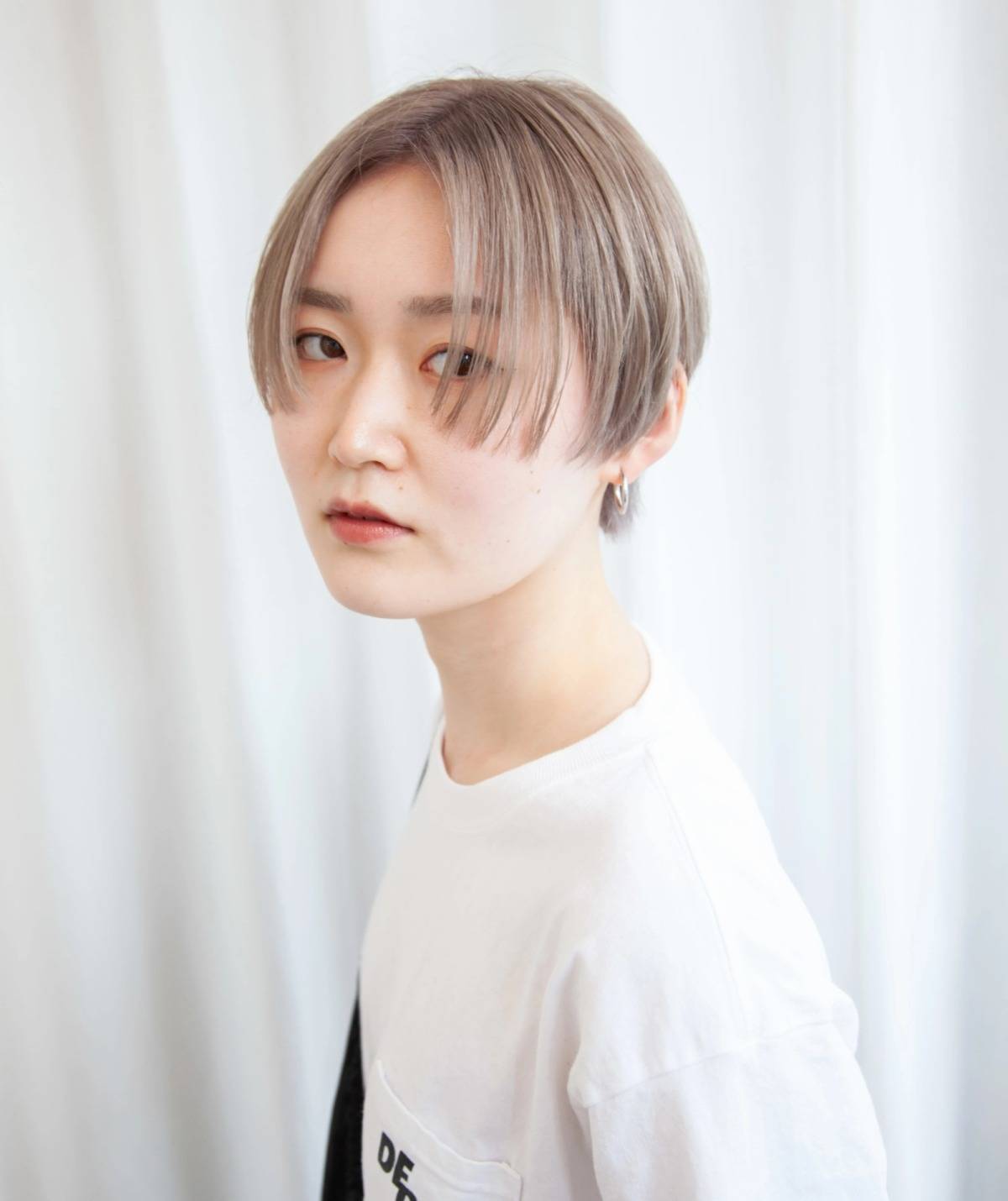 センターパートショート