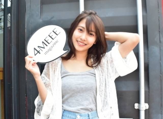 【4MEEE magazine撮影レポ#4】佐野ひなこさんが“あざとい女子”に！？