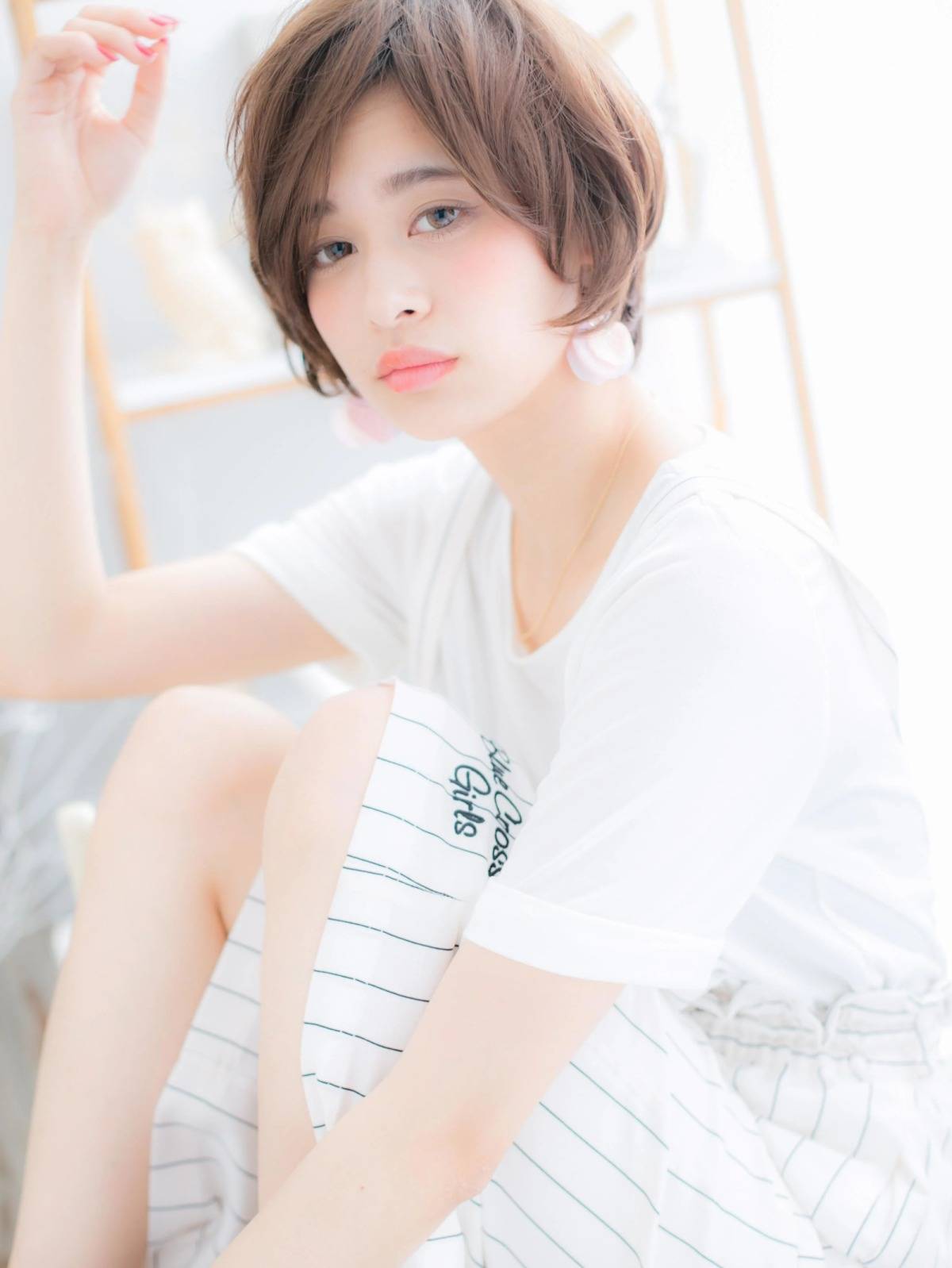 クールな無造作感ボブ