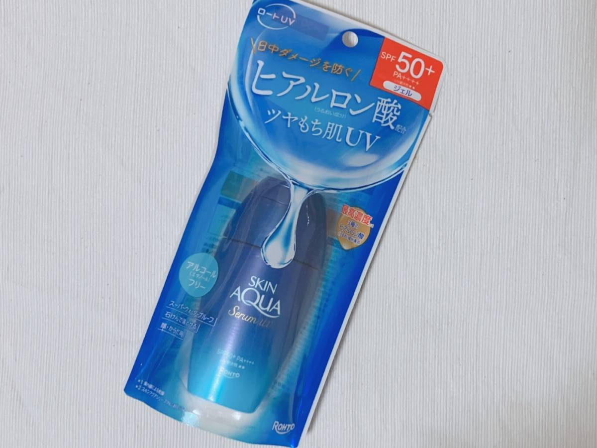 スキンアクア ヒアルロンセラムUV 日焼け止め パケ入り本体