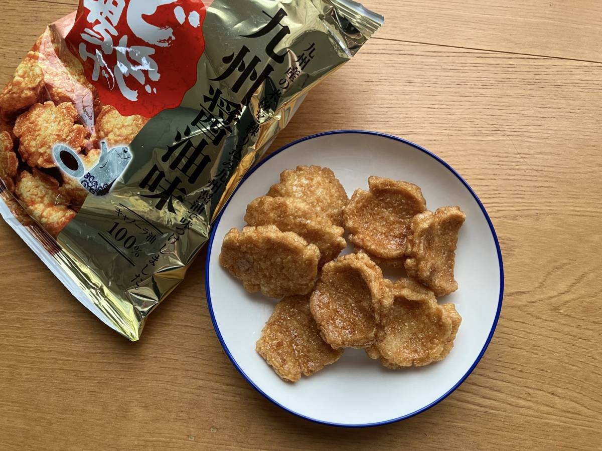 セリアのどんど揚げ九州醤油味