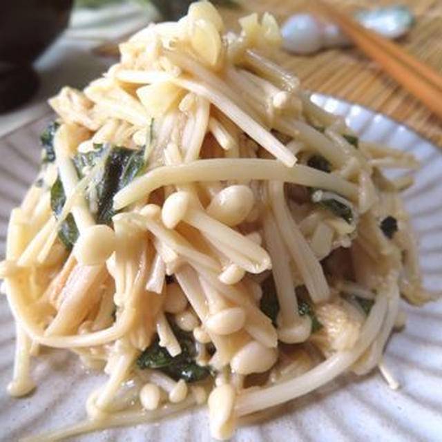 「えのき」で作る史上最速おつまみ