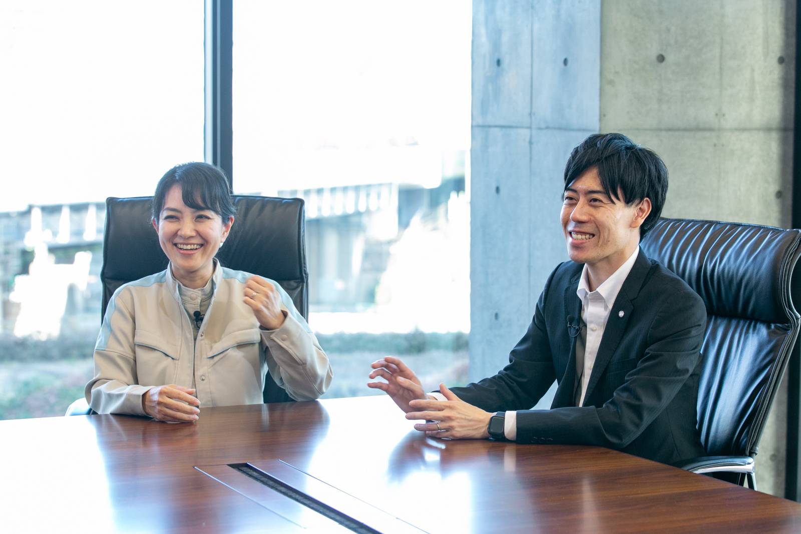 第一三共ヘルスケア株式会社の辻恵子と牧祐介