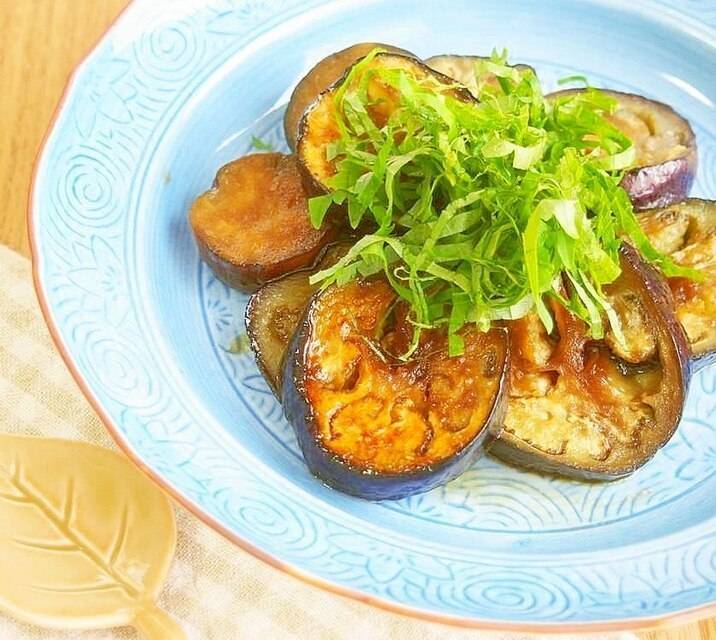 5分で完成！なすのとろとろ照り焼き♡