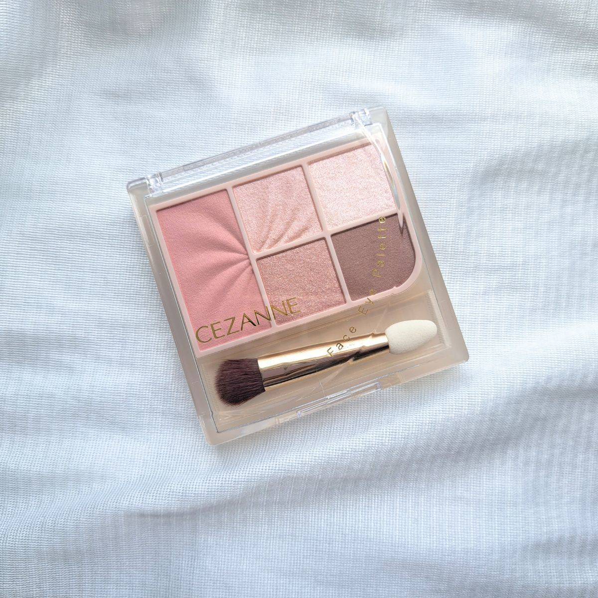 セザンヌ フェイスアイパレット 02クラッシーピンク