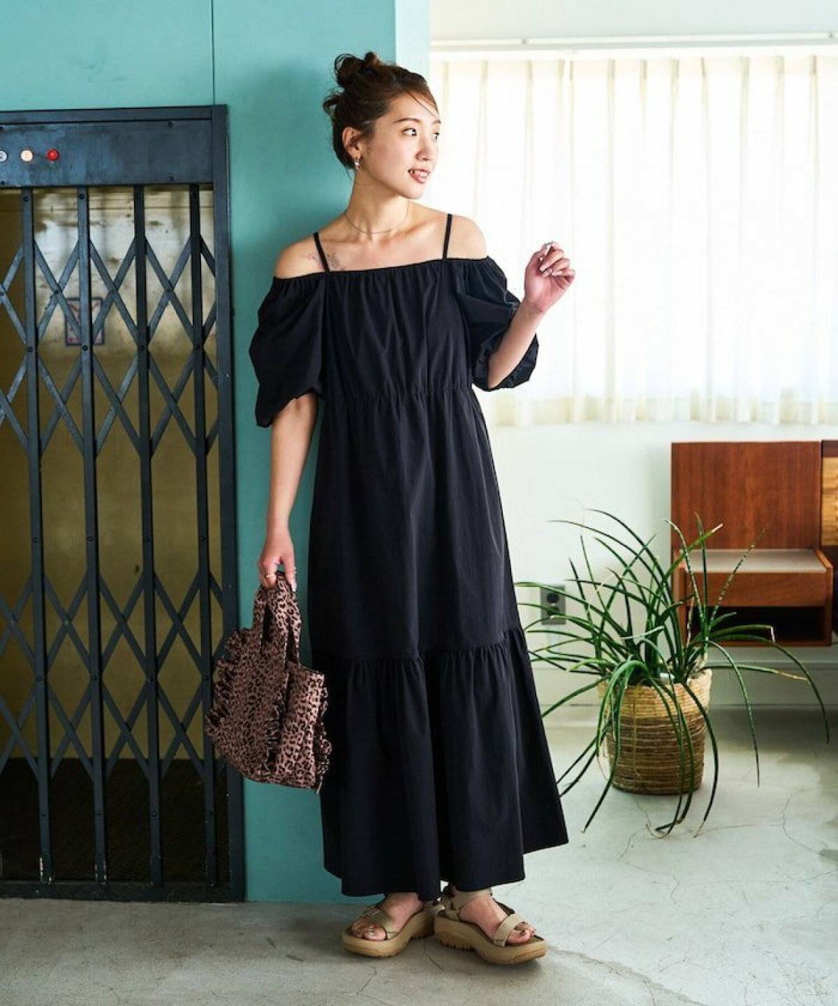 FREAK’S STORE(フリークスストア) 2WAY オフショルダー ティアード ワンピース【限定展開】 25SS