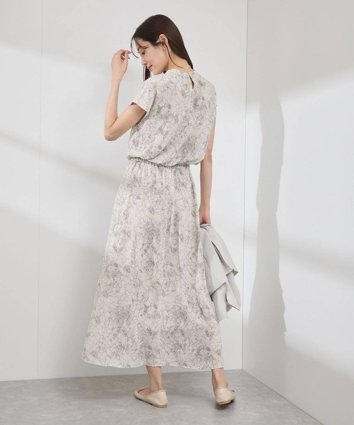 ROPE' PICNIC(ロペピクニック) 着丈が選べるアソート総柄ワンピース