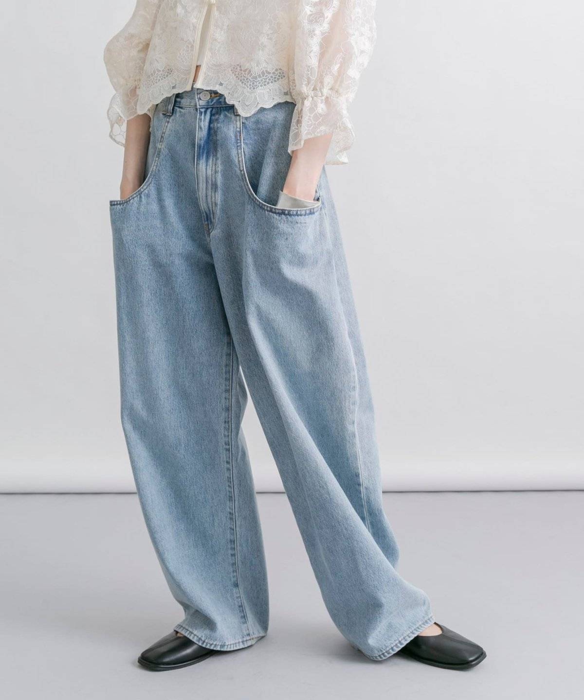 KBF(ケービーエフ) BIGポケットデザインデニム