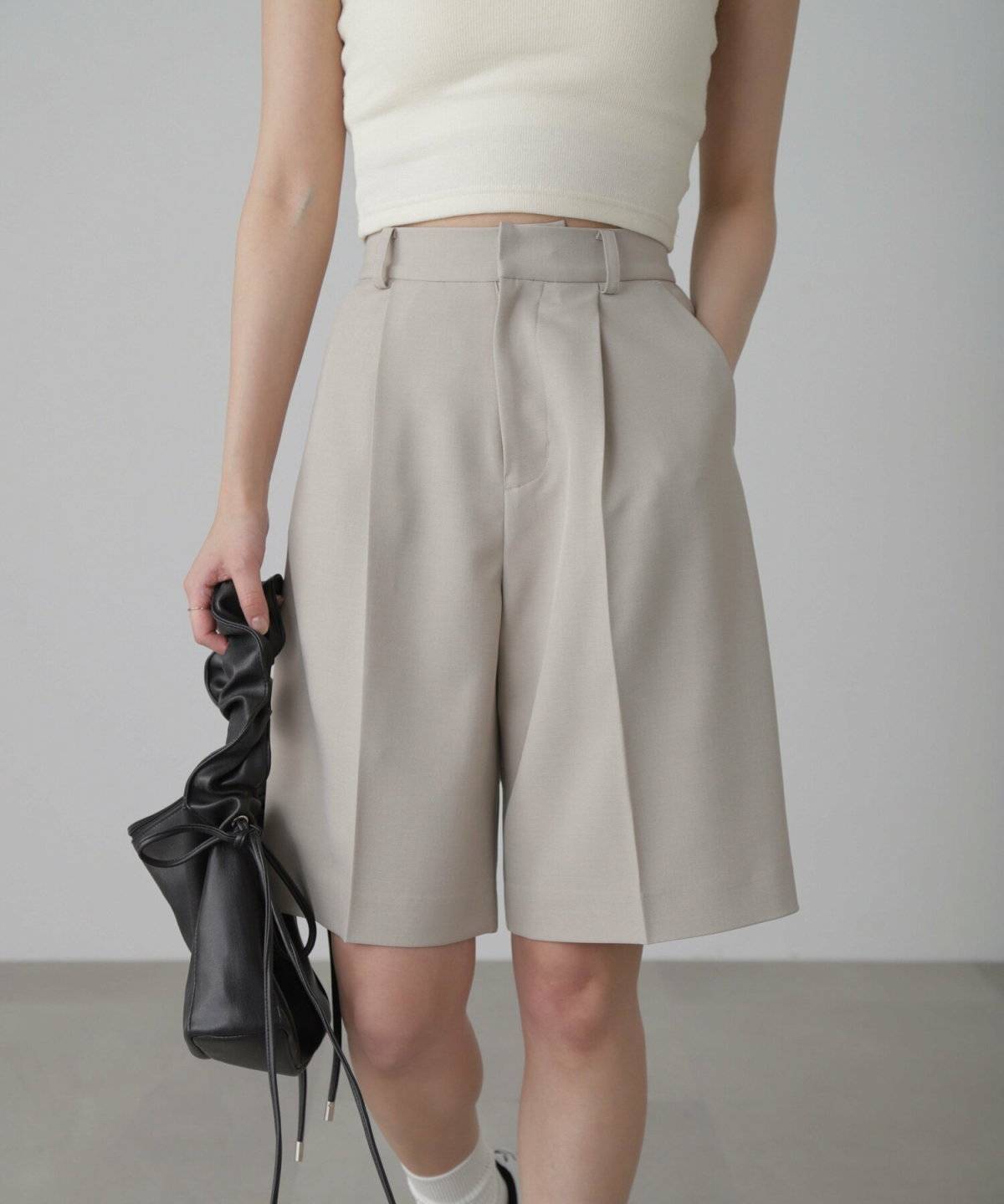 FREE'S MART(フリーズ マート) 麻調合繊ハーフパンツ