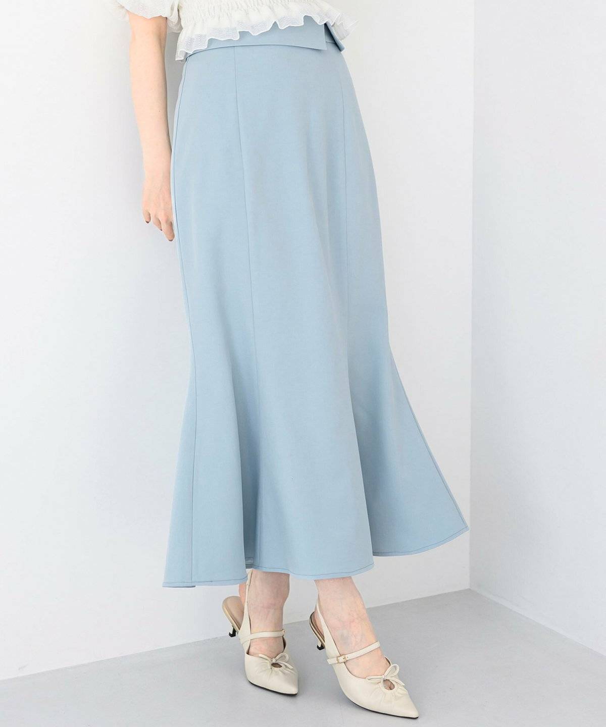 MISCH MASCH(ミッシュマッシュ) 2025SS 折り返しベルトマーメイドスカート