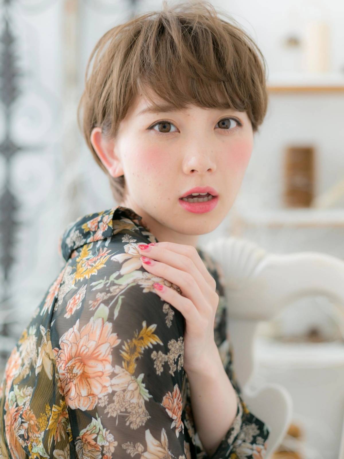 トップレイヤーの立体ショート