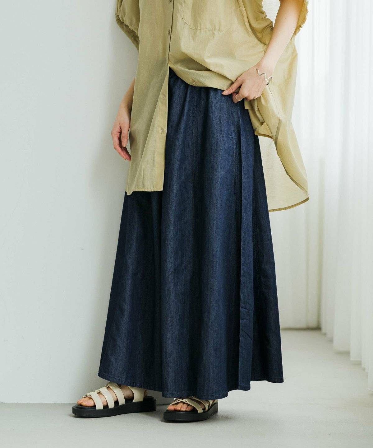 studio CLIP(スタディオクリップ) 【接触冷感】ひんやりパネルスカーチョ