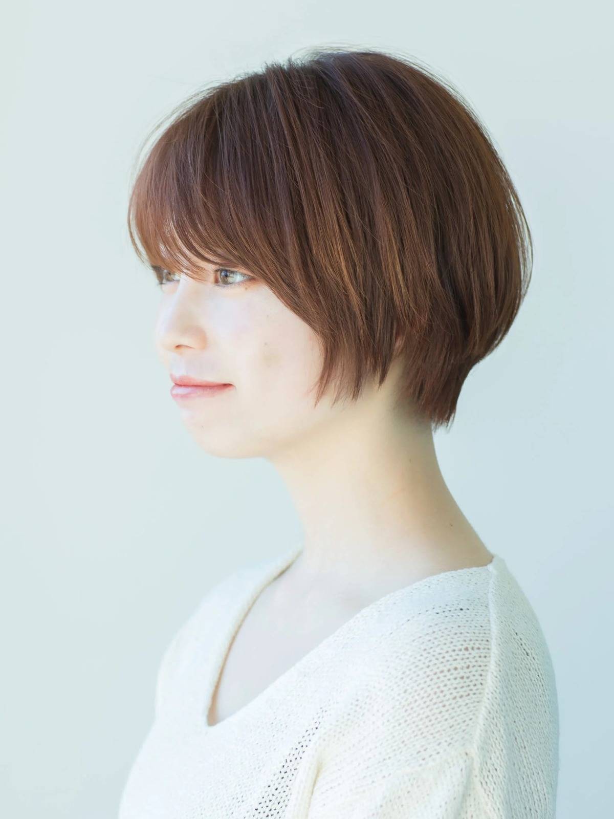 きれいめなシンプルショート
