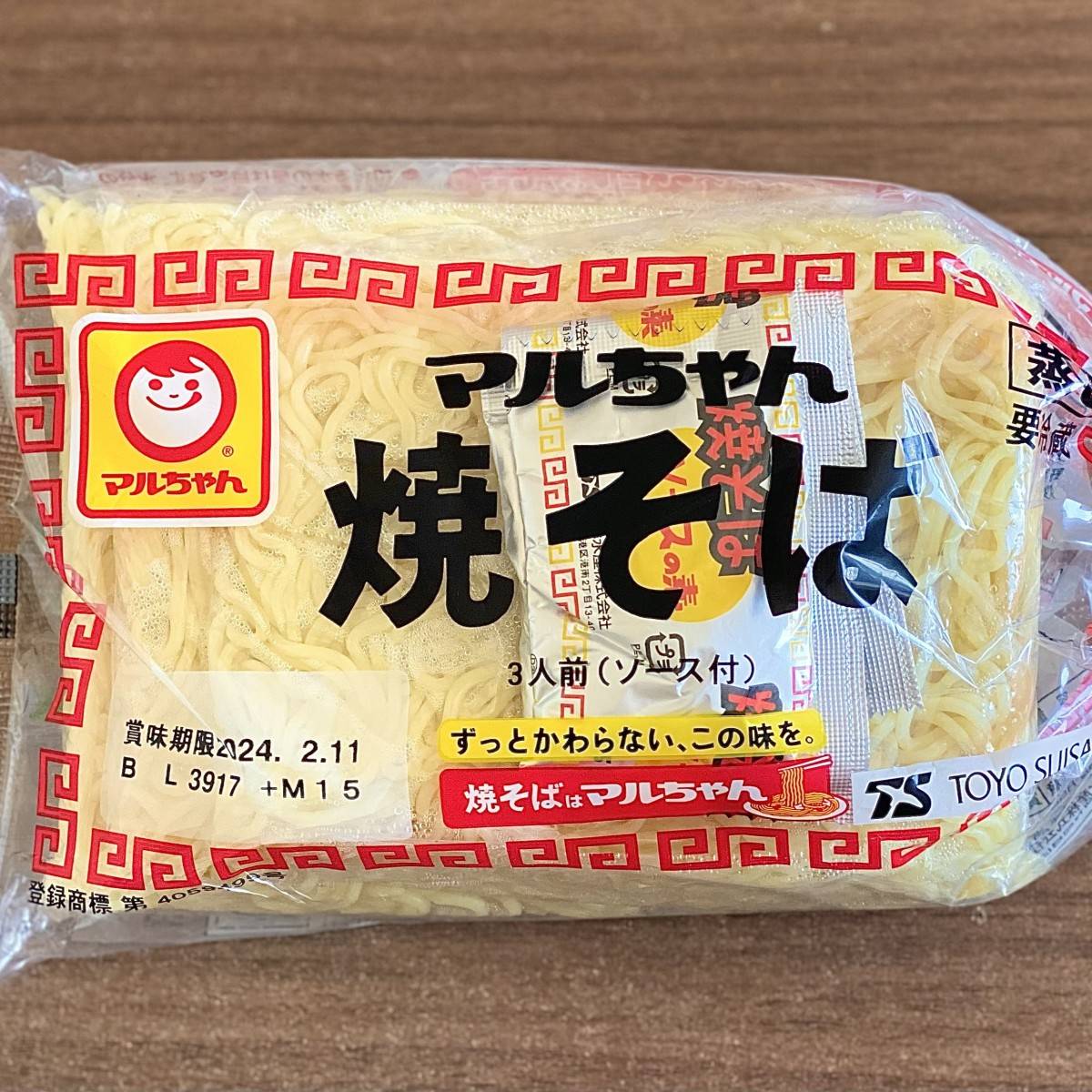 マルちゃんの焼きそば麺
