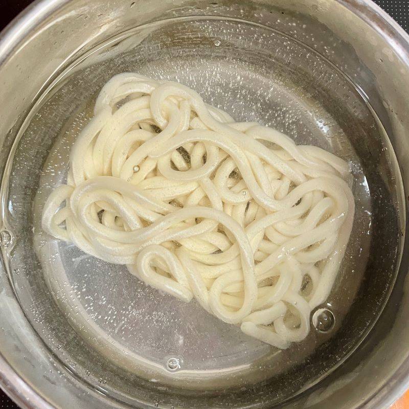 永谷園公式の「釜玉うどん」のレシピ
