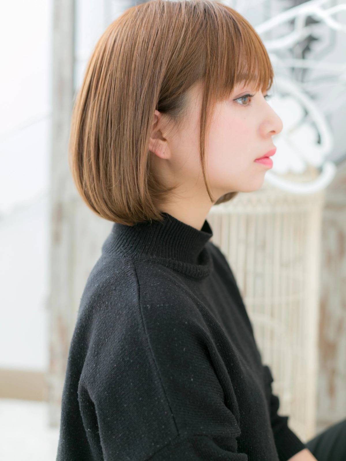 前下がりワンカールボブ