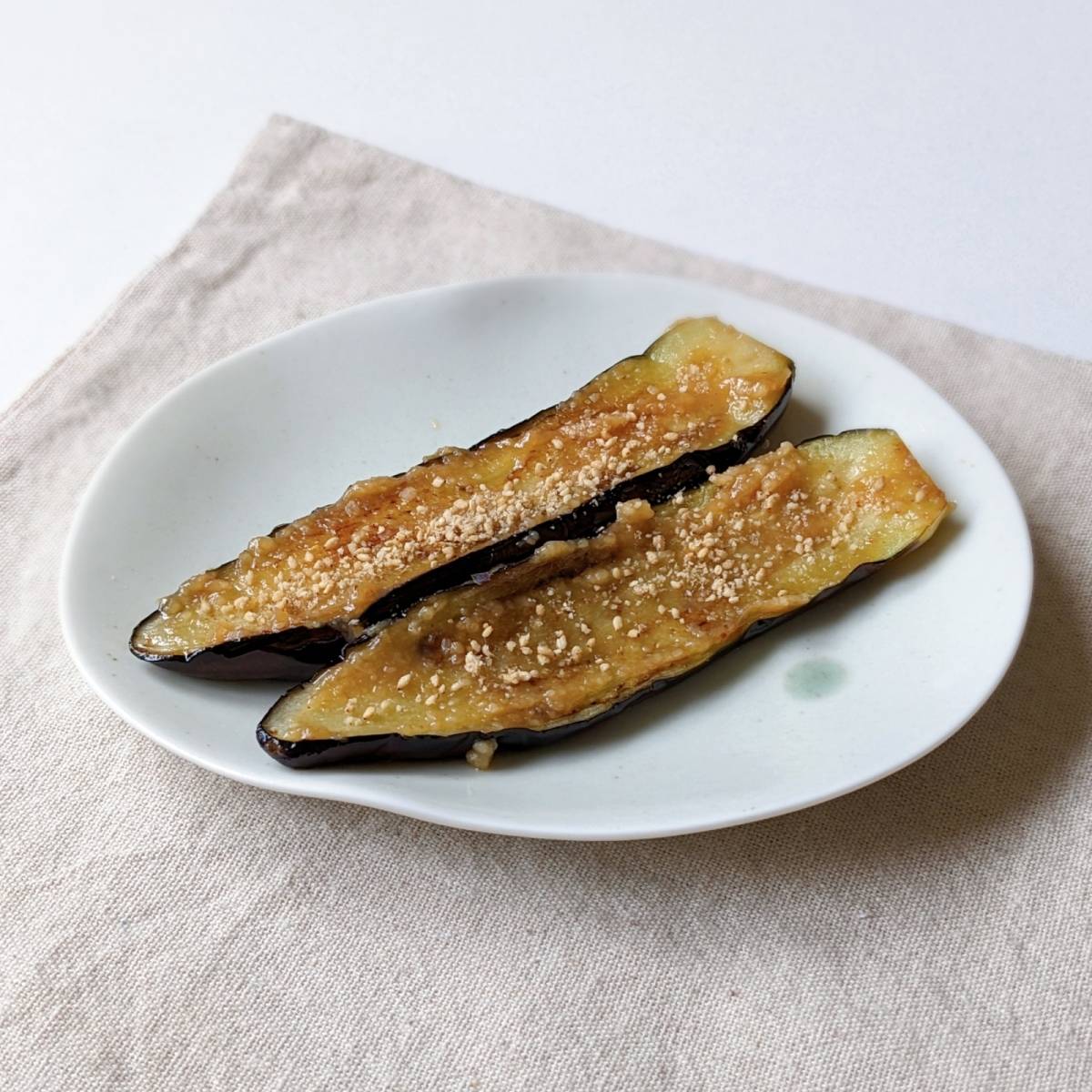 JAグループ公式の「ナスの甘味噌田楽」のレシピ