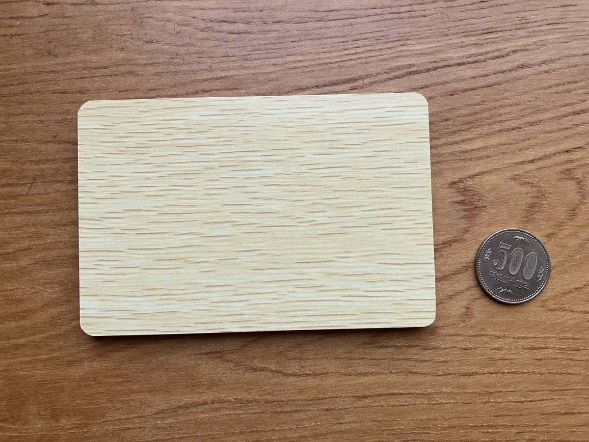 ダイソーの木目調ホワイトボード(長方形)