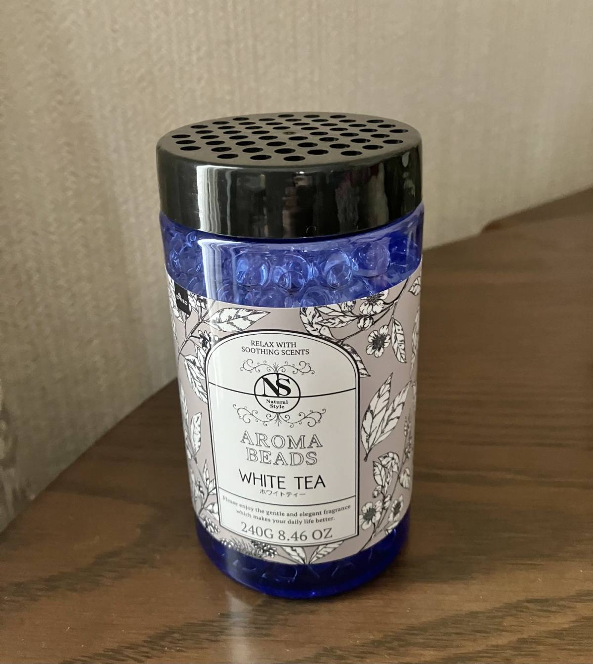 ダイソーのアロマビーズ(ホワイトティー)