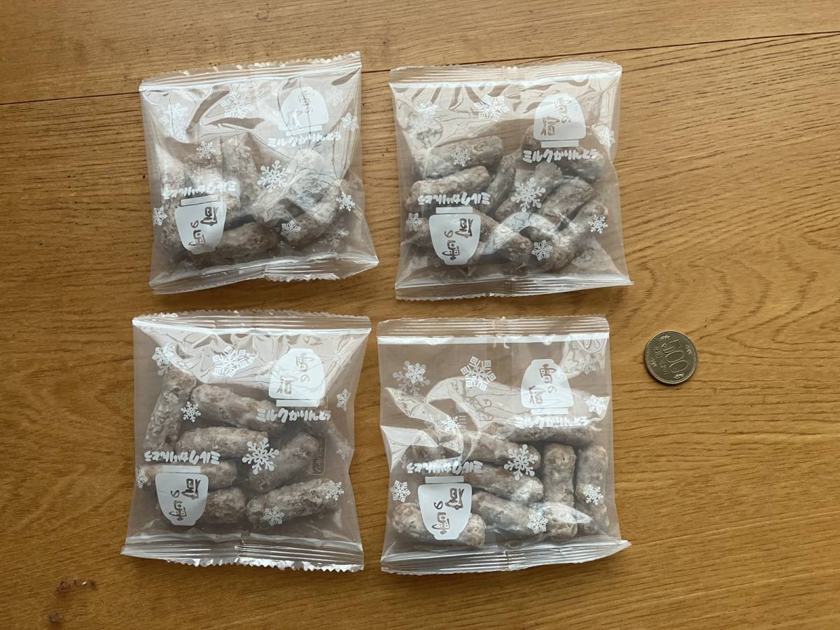 ダイソーの三幸製菓 雪の宿ミルクかりんとう 63g