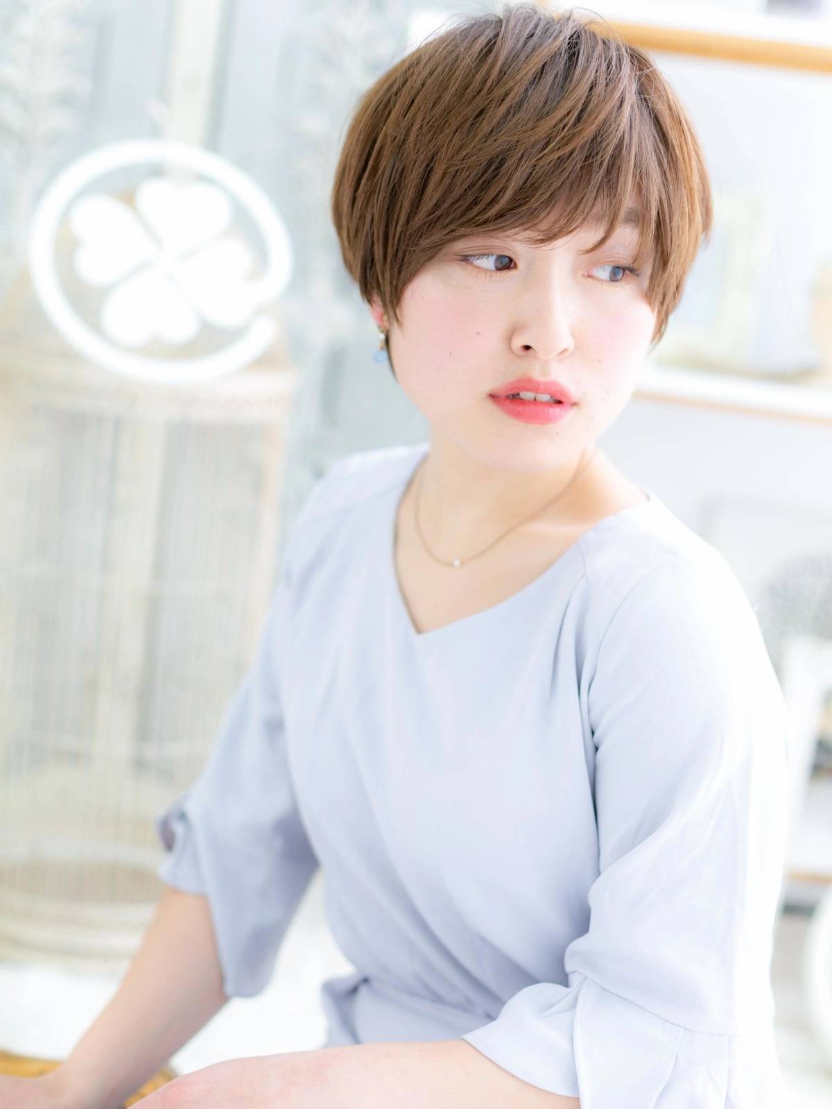 サイド長めショート