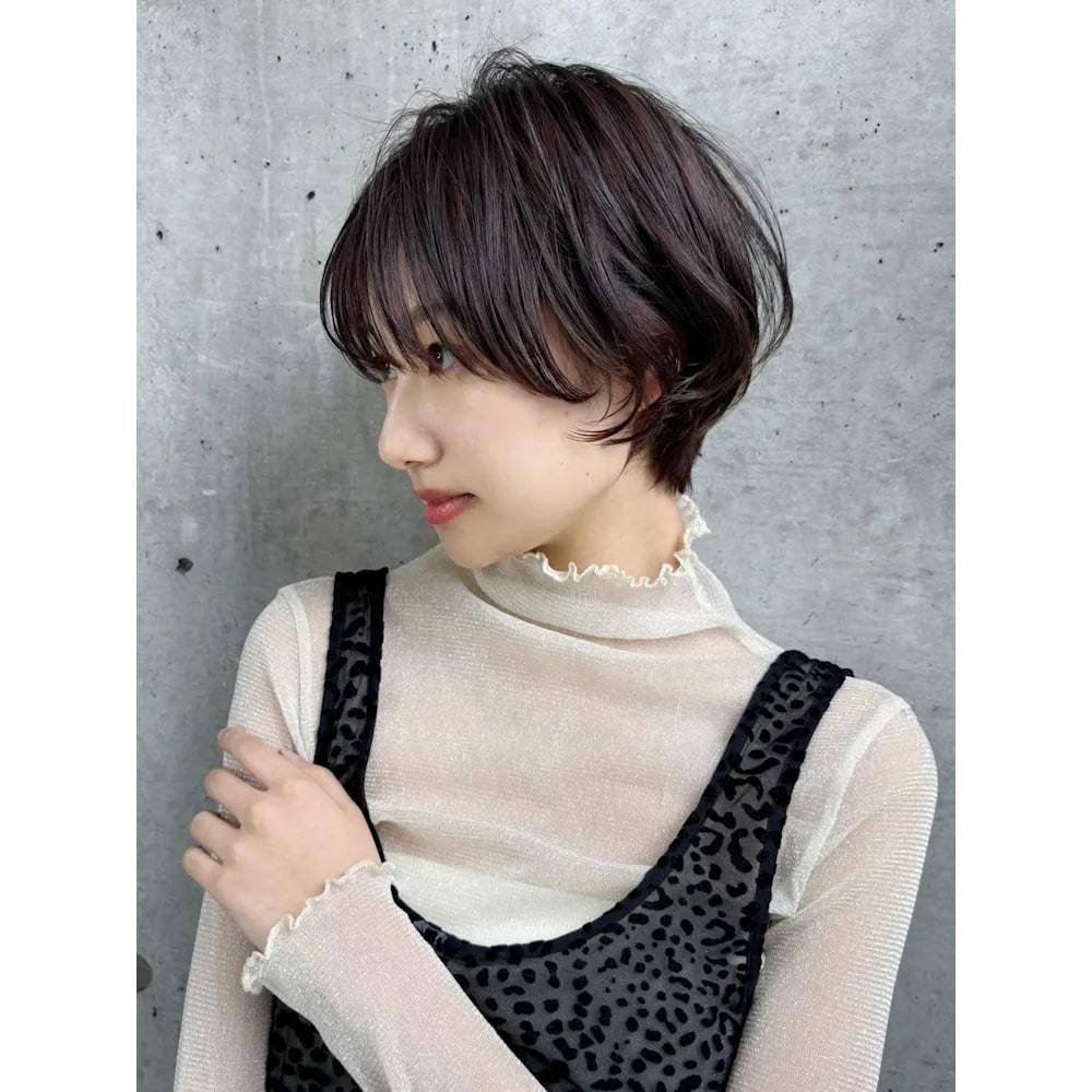 柔らかカラーのニュアンスマッシュ