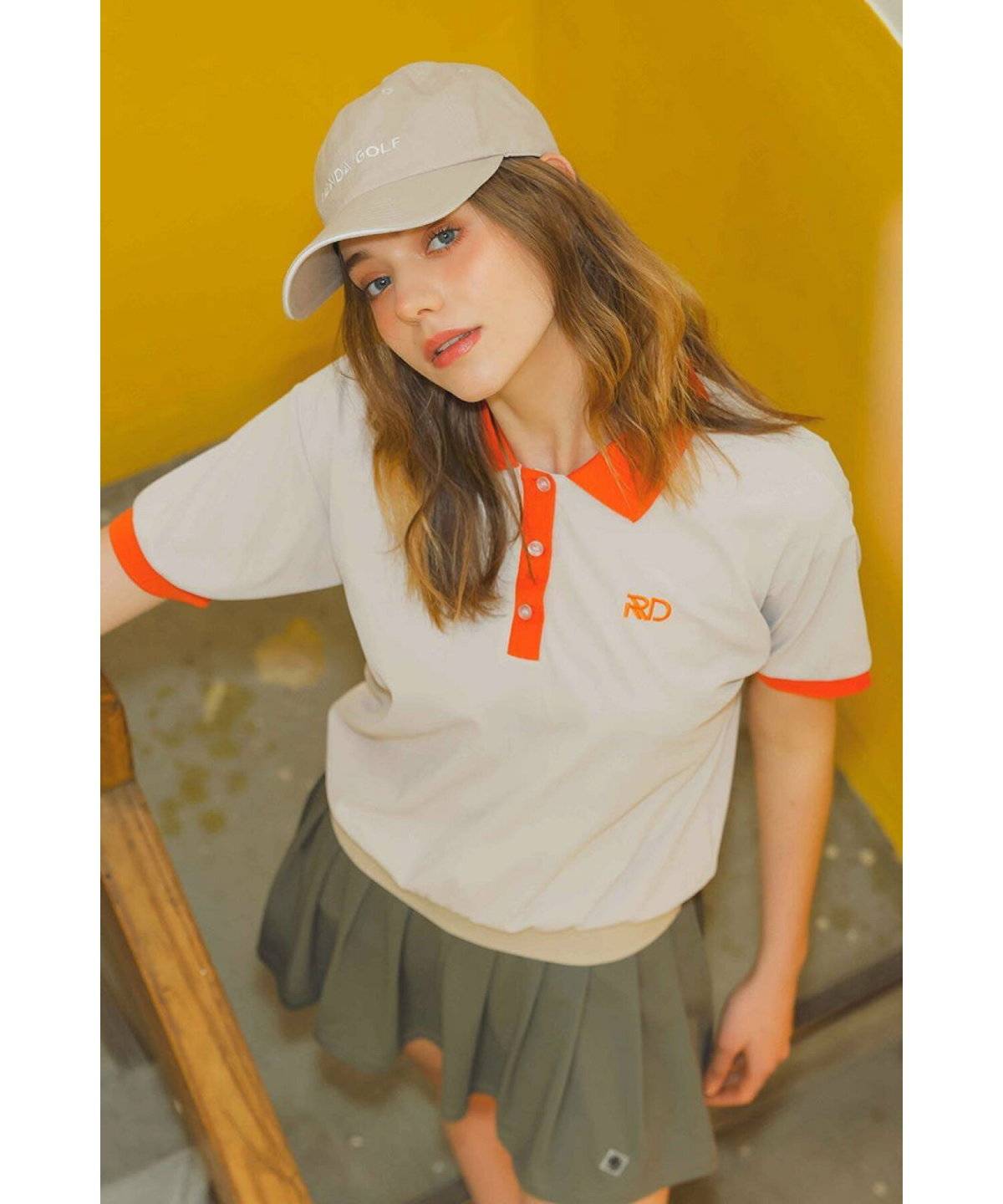 RIENDA GOLF(リエンダ ゴルフ) RDバイカラールーズポロシャツ