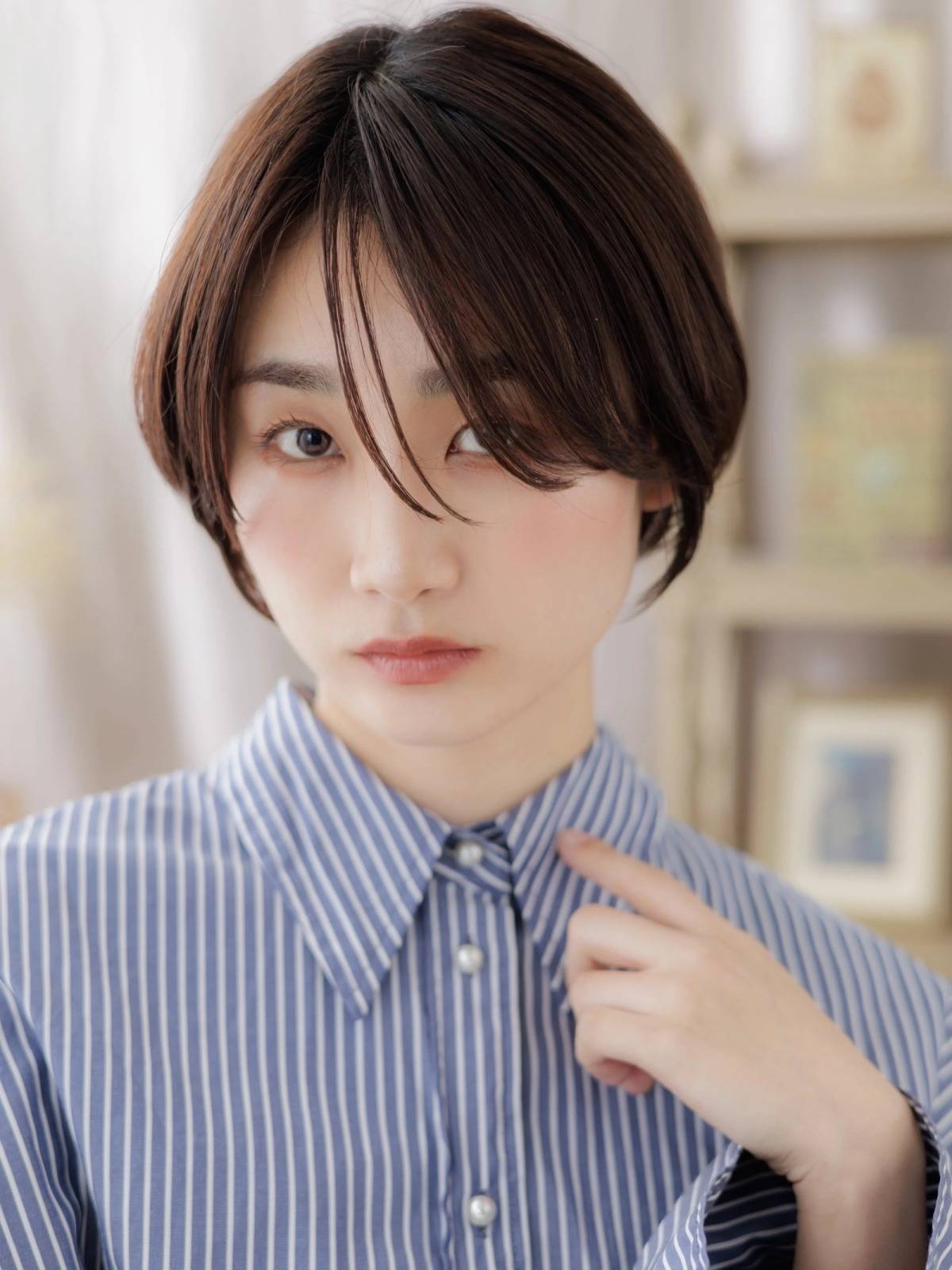 うざバングのまとまりショート