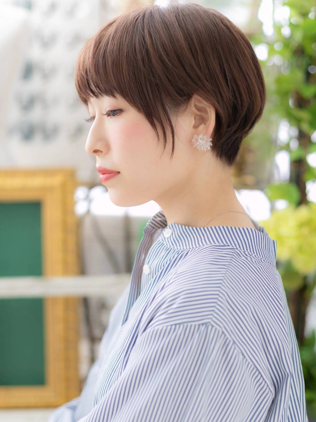 まとまり感丸みショート