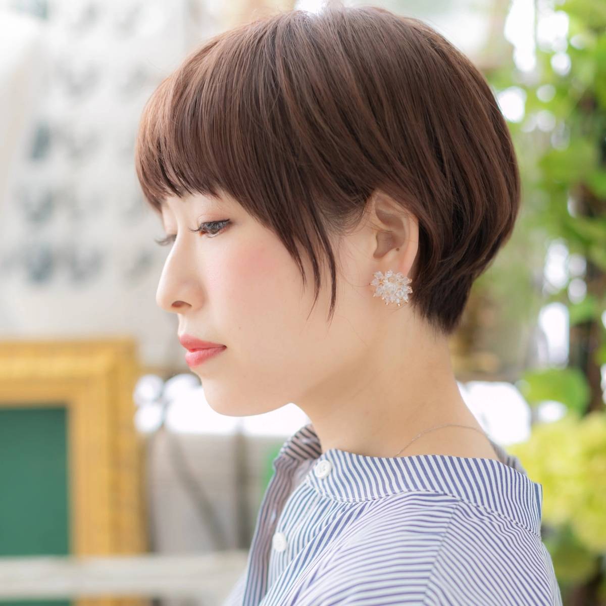 まとまり感丸みショート