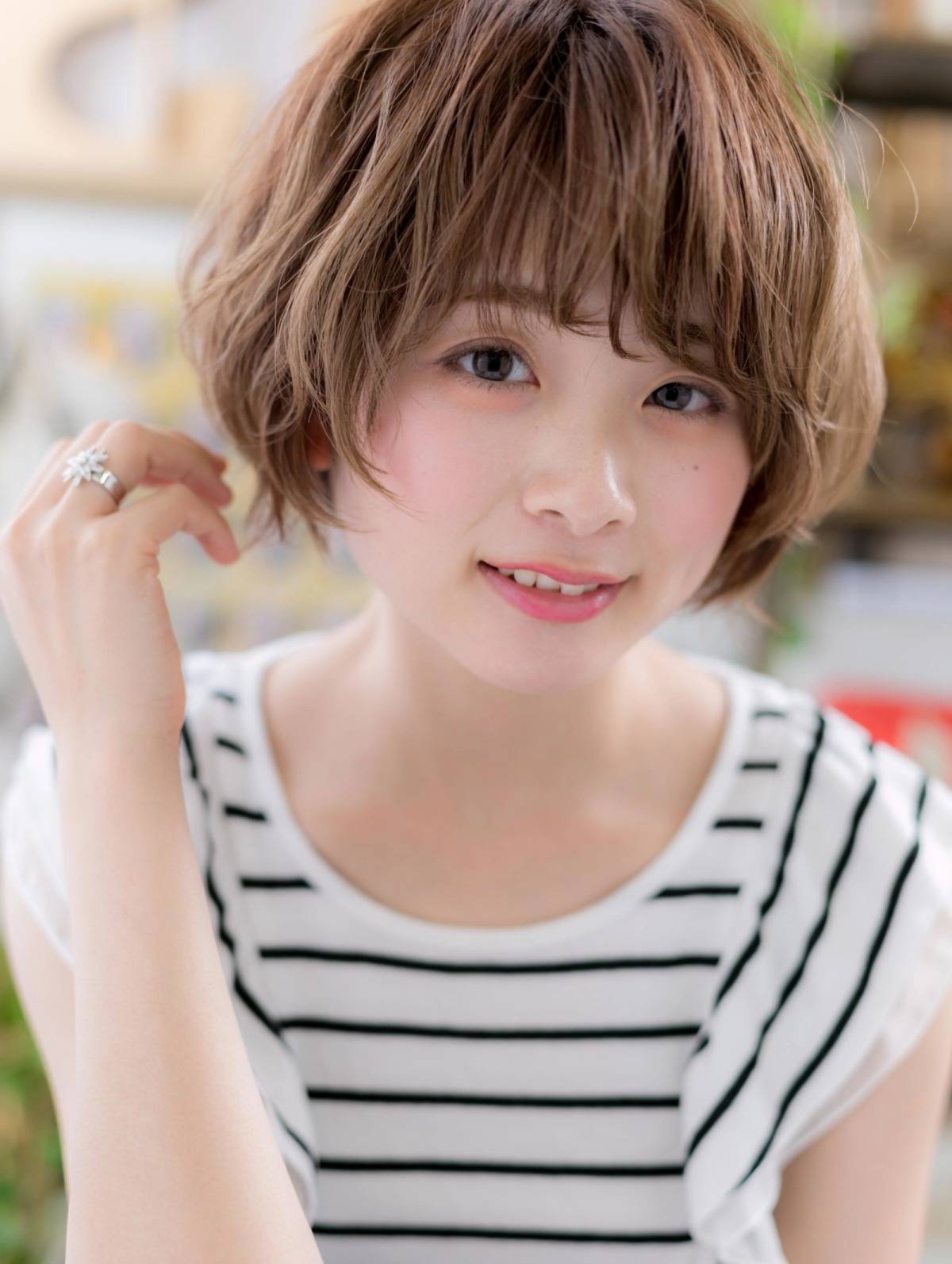 大人可愛いふわショート