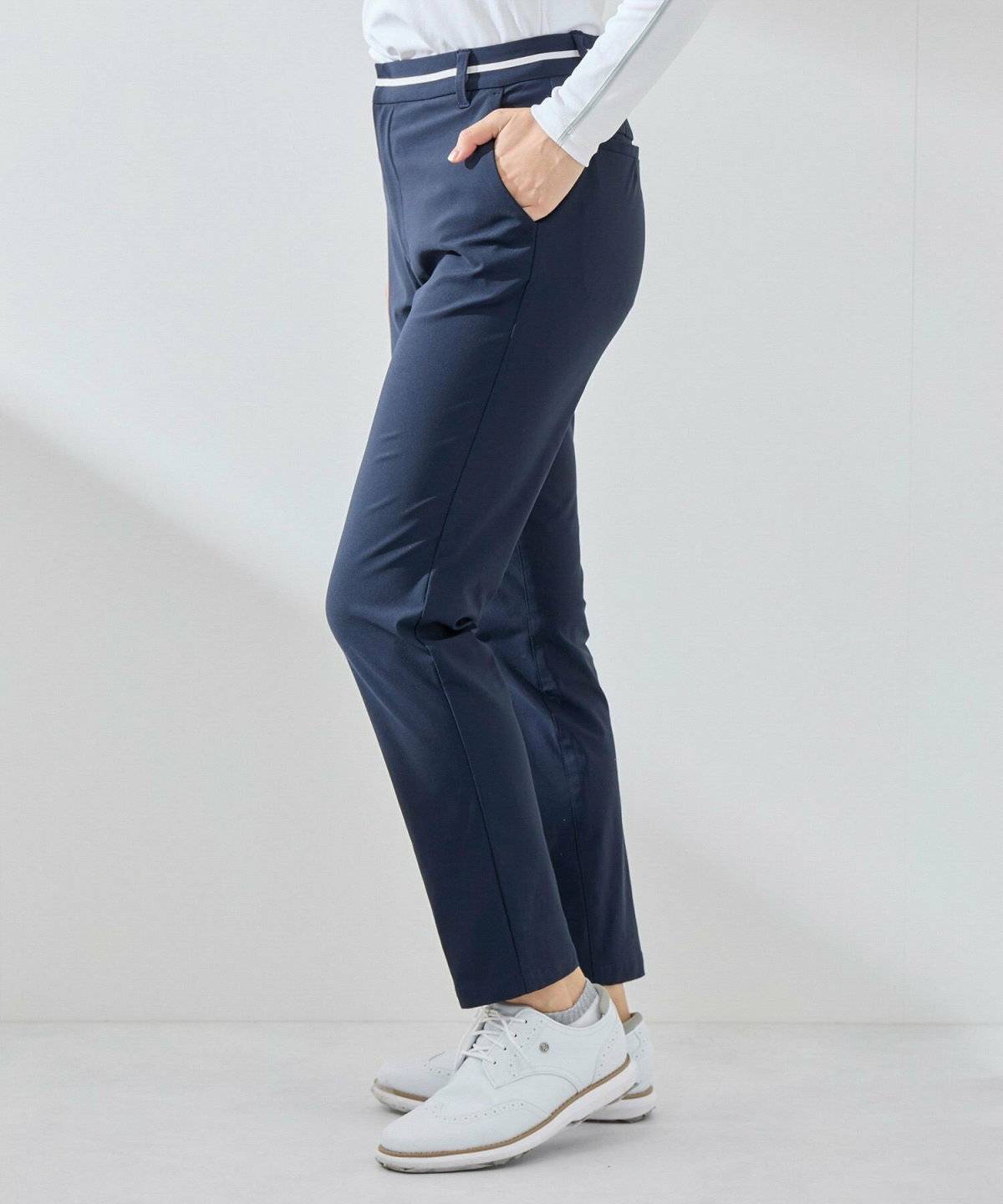 JUN&ROPE’(ジュンアンドロペ) 【UVカット】【接触冷感】【ストレッチ】ハイテンションスリムストレートパンツ