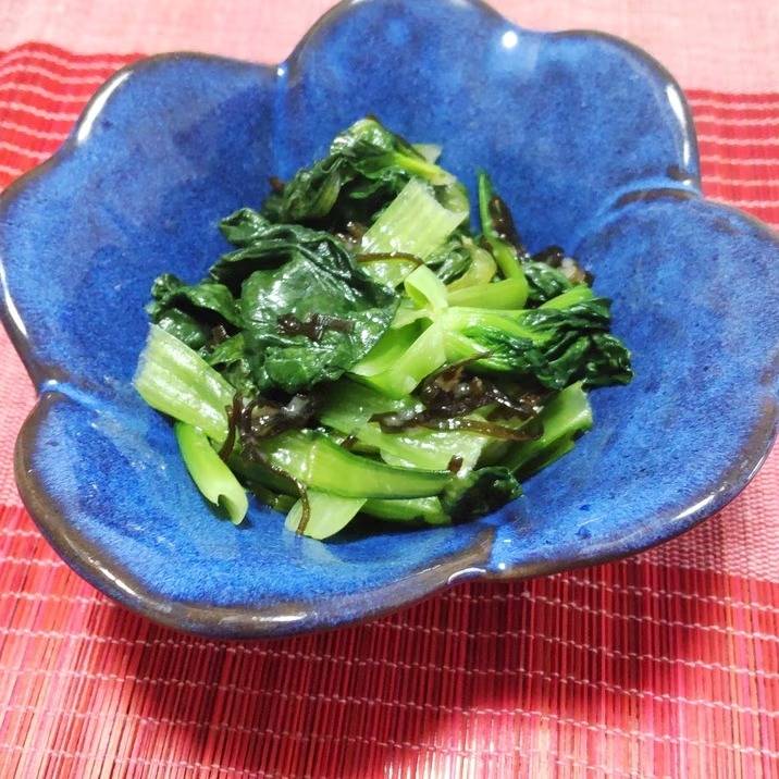 「小松菜」で作る史上最速おつまみ