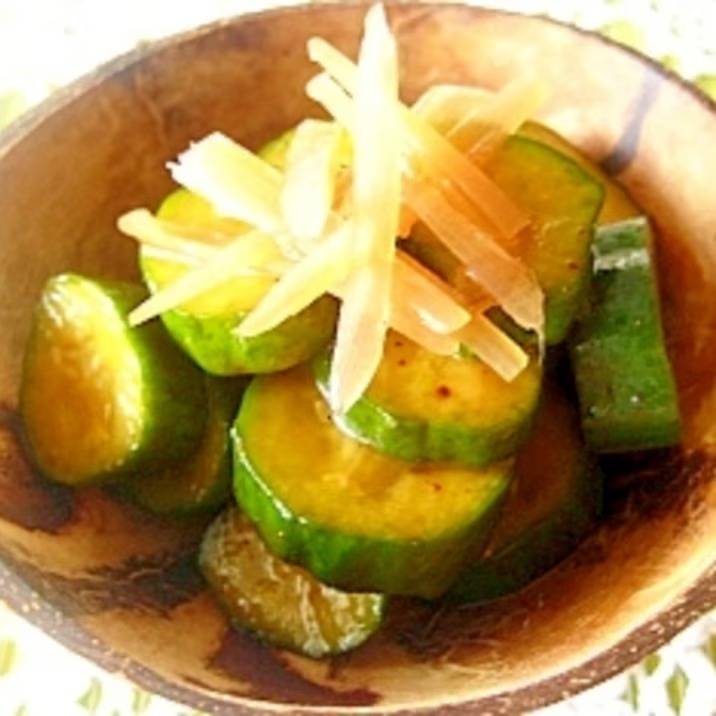 「きゅうり」で作る即席おつまみ