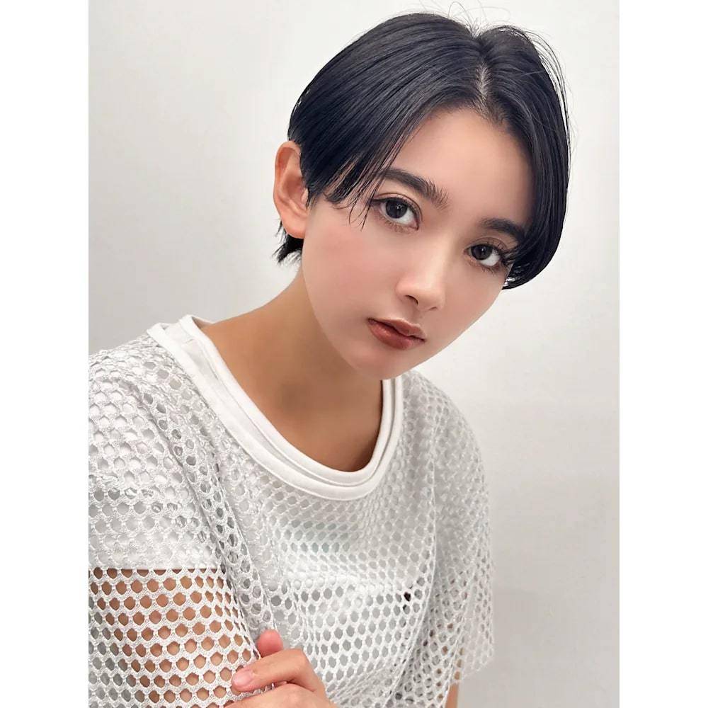 スタイリッシュなハンサムショート