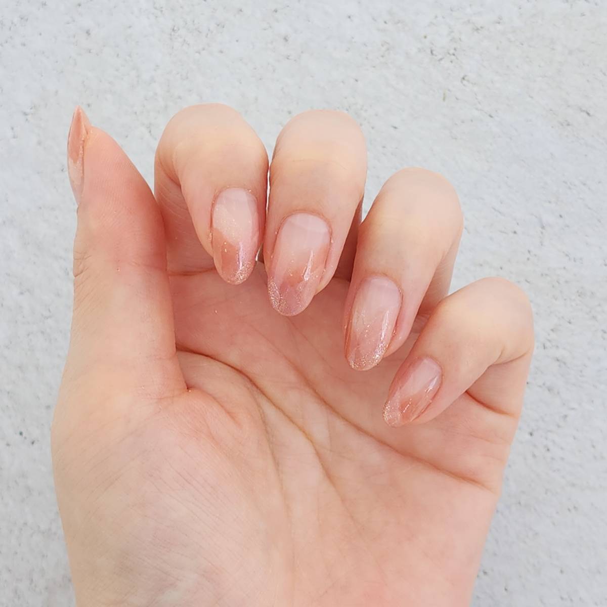 あみこみフレンチネイル