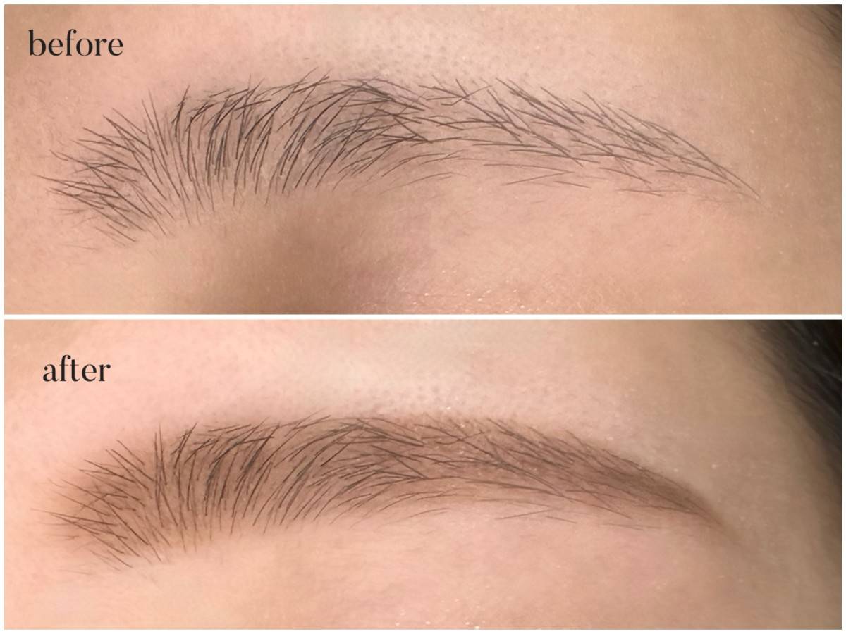 b idol　魔法のアイブロウパウダー　仕上りイメージ