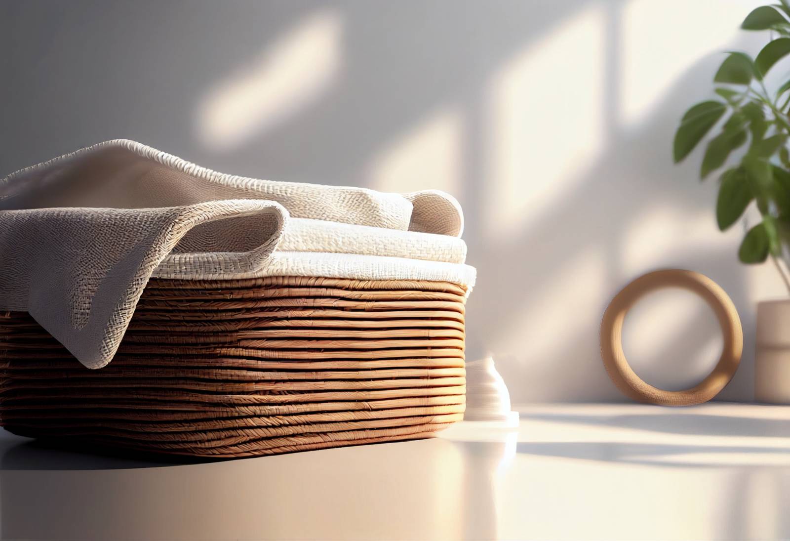 南西　運を引き寄せるアイテム　カゴ　天然素材