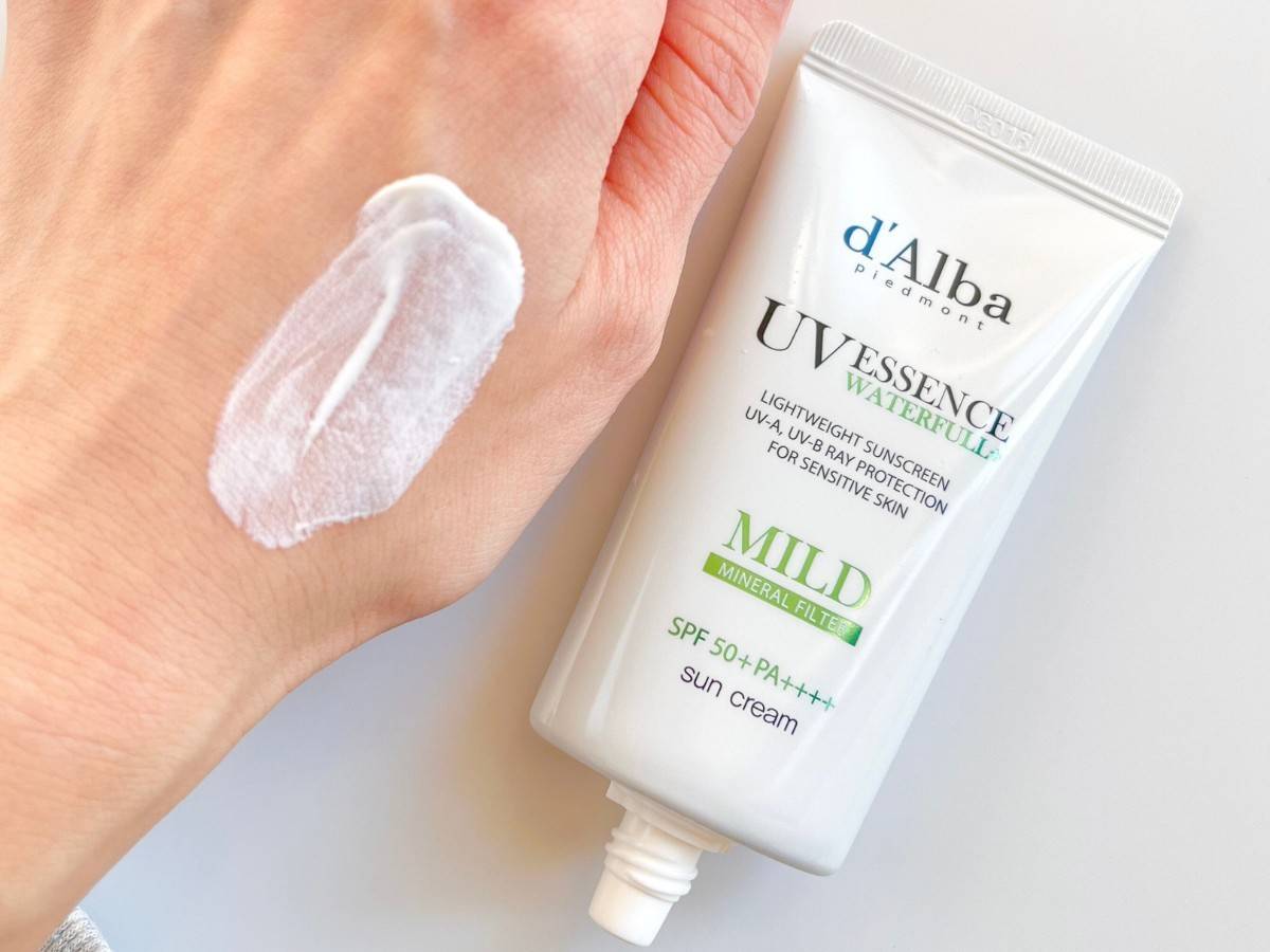 d'Alba ウォータフルマイルドサンクリーム