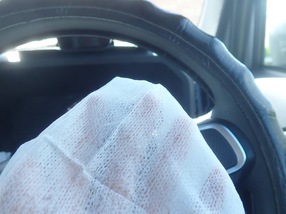 ダイソーの爽快ボディシート(10枚、2パック)