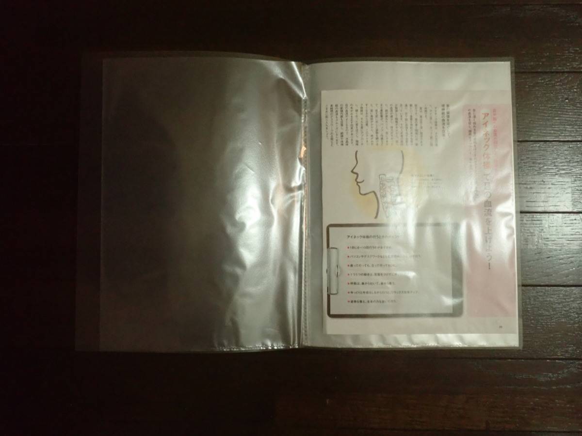 ダイソーのスリムファイル(A4、20ポケット)