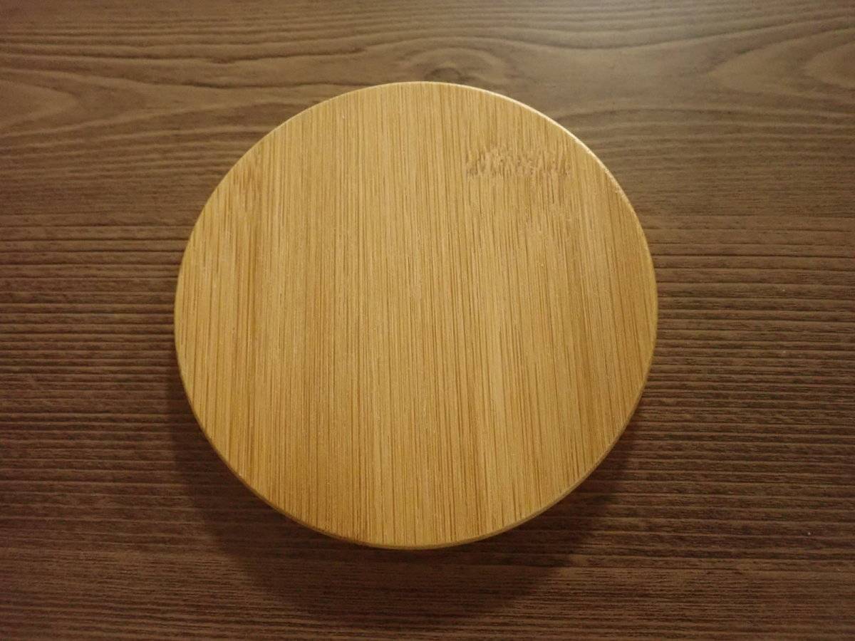 ダイソーのバンブーコースター(丸型)