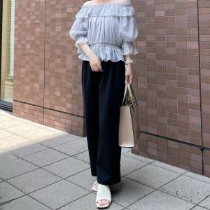 【2025年7月】こう着ればいいんだ……！大人可愛い夏の黒パンツコーデ5選
