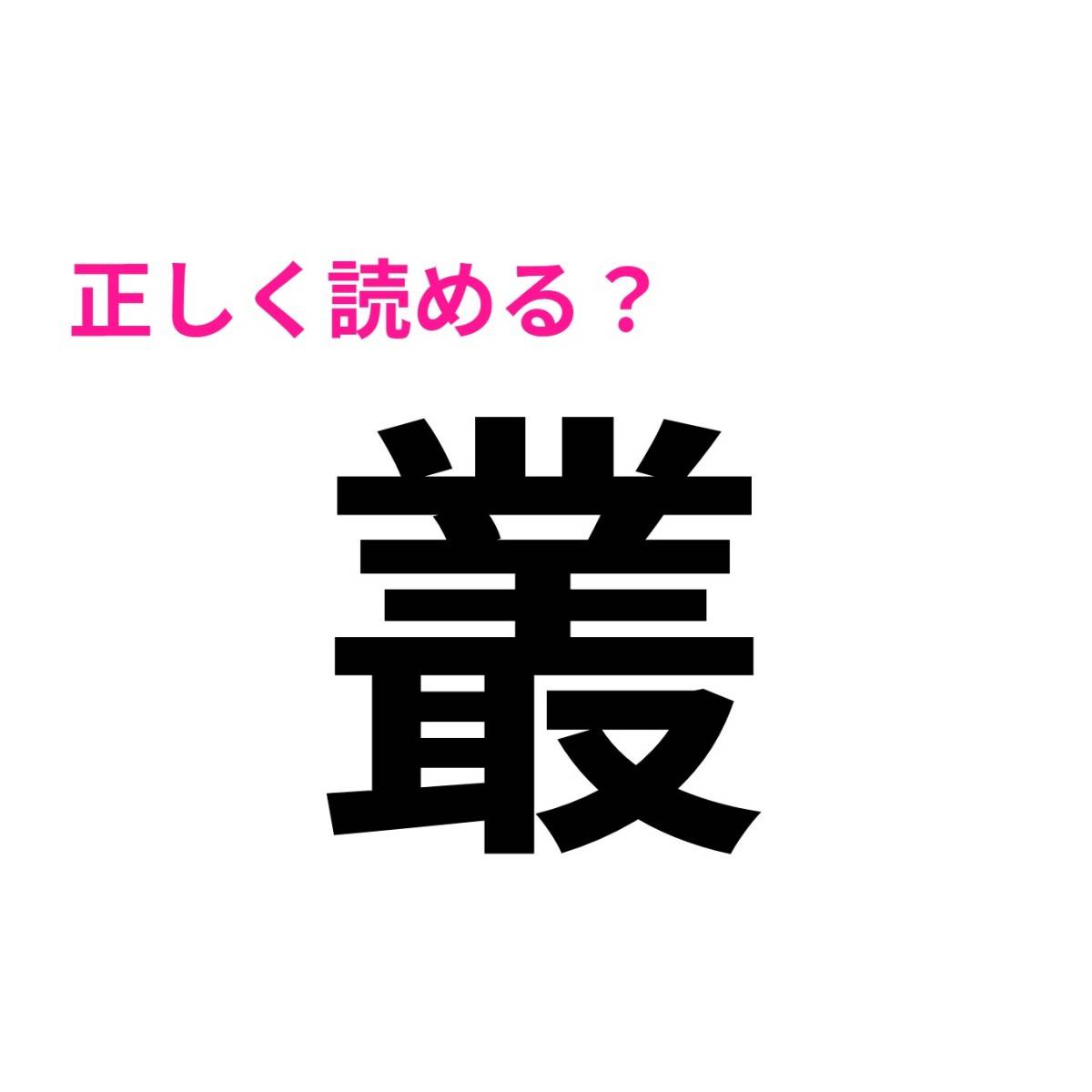 叢