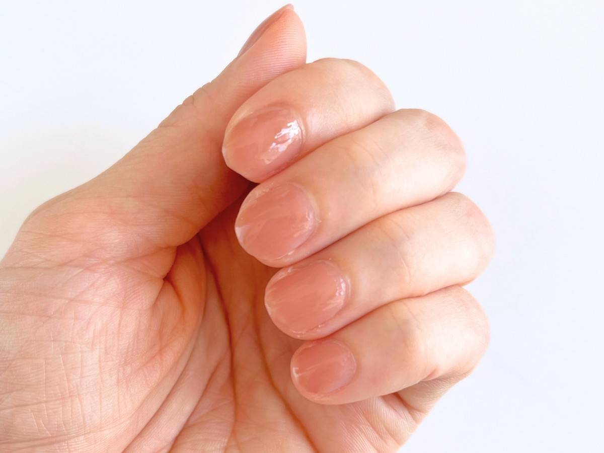 CANMAKE ファンデーションカラーズ 09ダスティピンクの色味