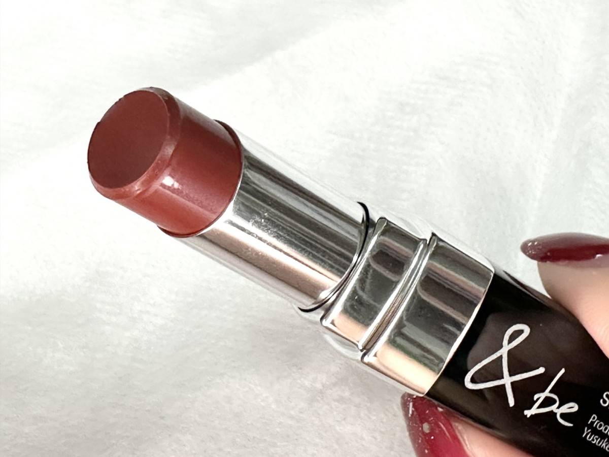 &be　シアーリップ　リップ部分のアップ画像