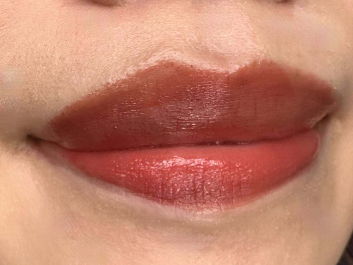 &be　シアーリップ　ブリック　仕上りイメージ