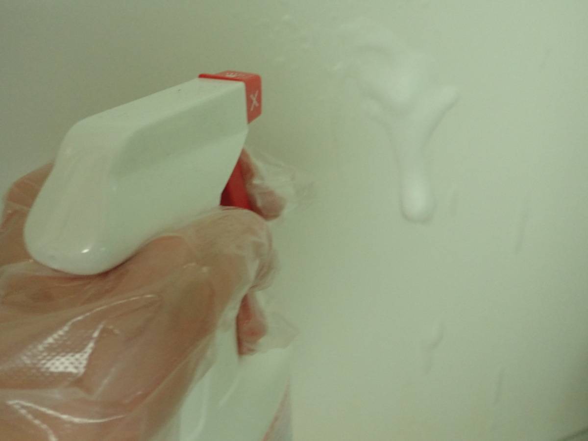 ダイソーのカビとりスプレー付替