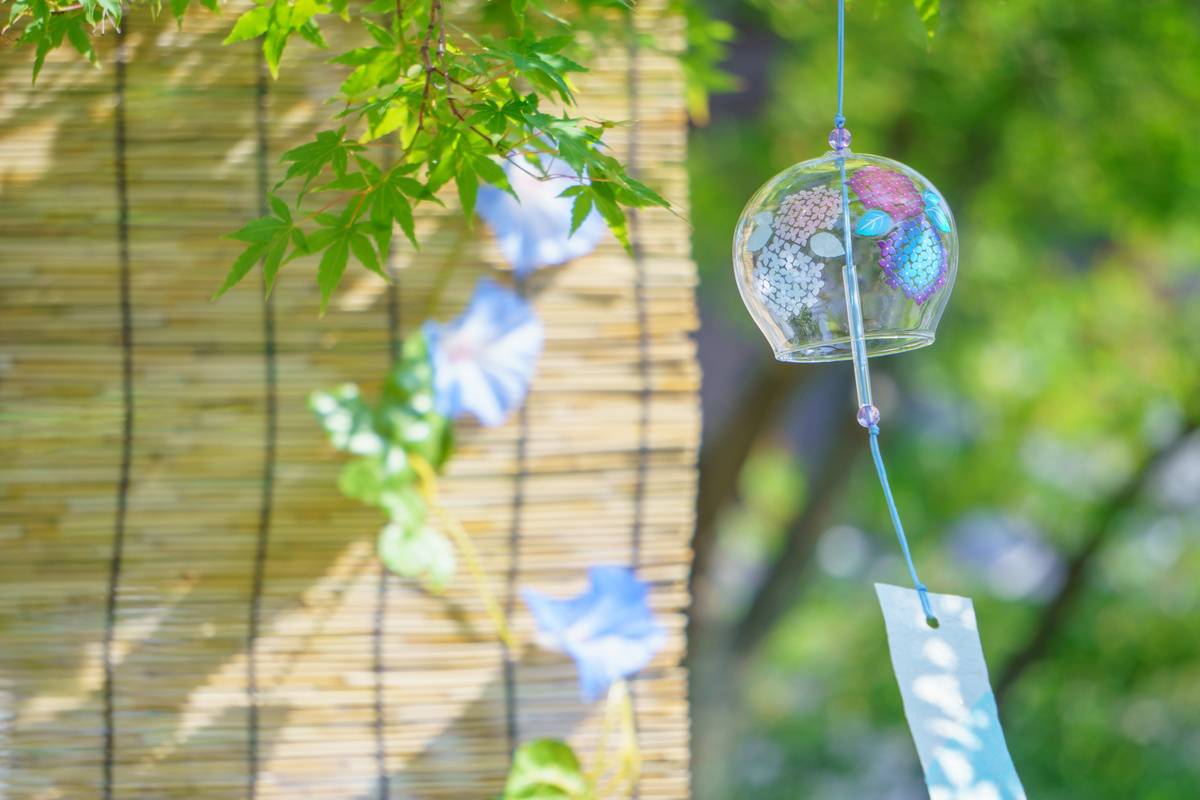 玄関　魔除け　風鈴　鈴